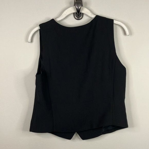 J Crew slim fit tuxedo vest in city crepe - Picture 5 of 8